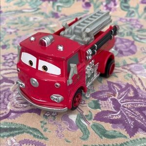 Disney Pixar Cars 3 Red Fire Truck Toy